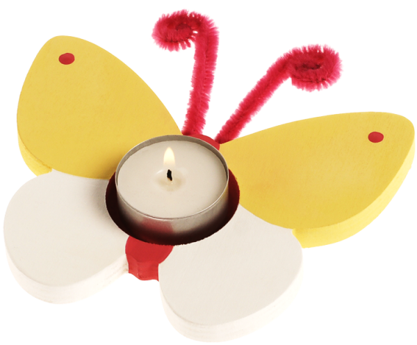 Teelichthalter "Schmetterling", 3er Set