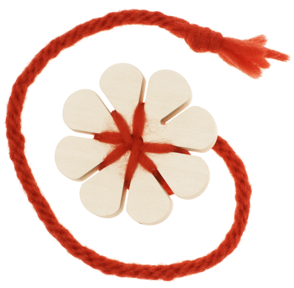 Kordelblümchen "Kordula", 1Stck