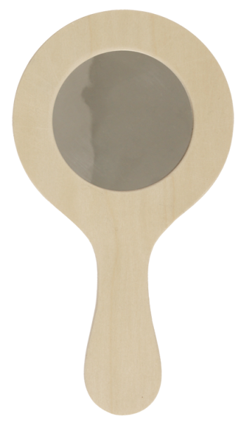DIY Hand Mirror "Round", 1pc.