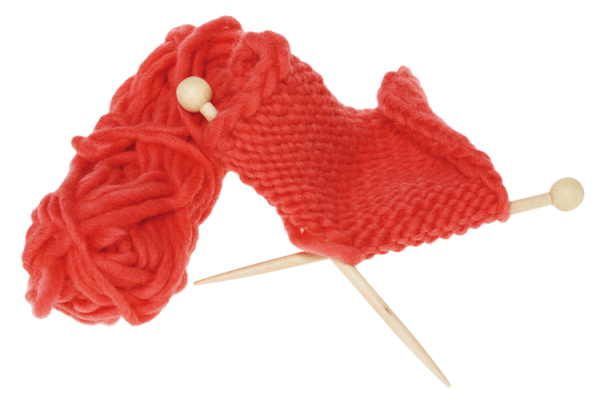 10 Holz Stricknadeln