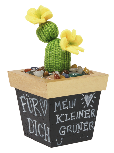 Holz Blumentopf, 2er Set