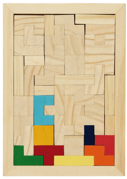 Legespiel Tetra, 41-tlg
