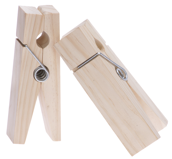 Riesen-Holzklammer