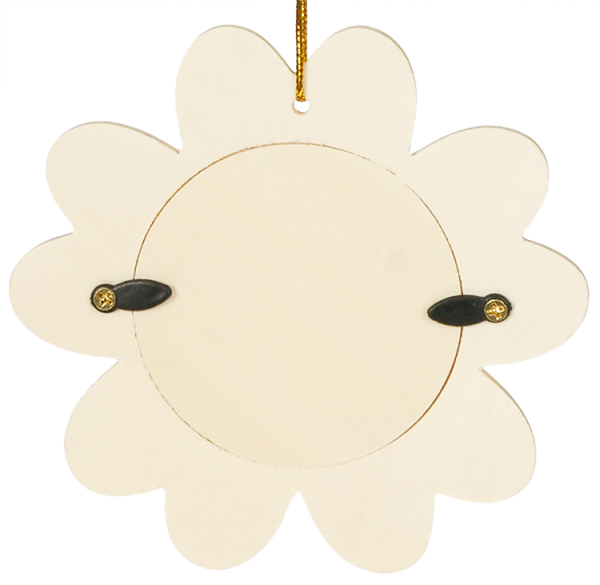 Holz-Bilderrahmen Blume, 6er Set