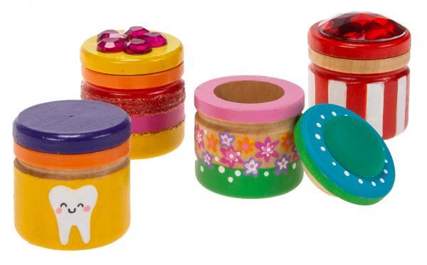 Zahndöschen "DIY - Blanko", 24er Set
