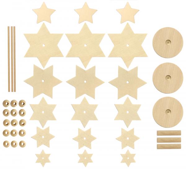 Kleiner Sternenbaum, 3er Set