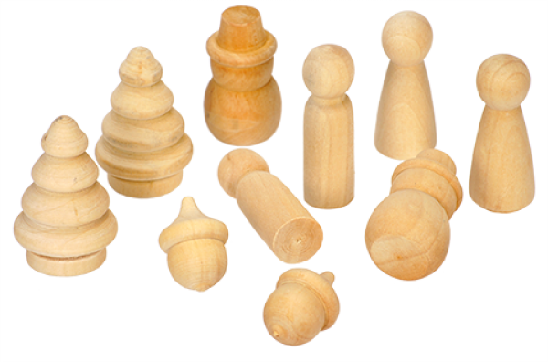 SUNNYSUE - Figuren Weihnachtsset, 10-tlg.