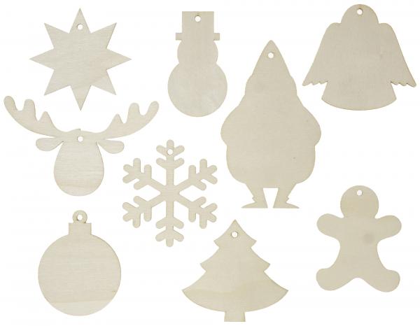 Big Pack Weihnachtsanhänger, 100tlg.