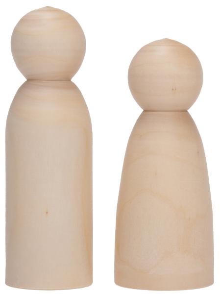 Holzfiguren XL, 12-tlg, Formen
