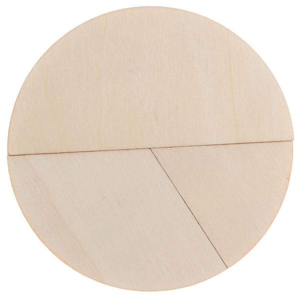 Holzformen Bruchrechen-Set blanko, 51-tlg.