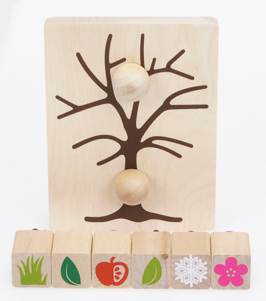 Stempelset "Jahreszeitenbaum", 7tlg.