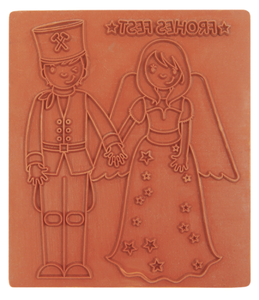 Holzstempel "Engel & Bergmann", 1Stck