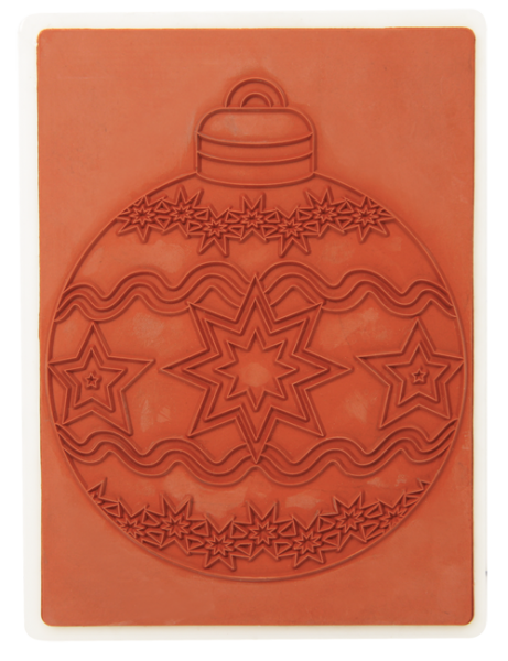 Mega Stempel "Weihnachtskugel", 1Stck