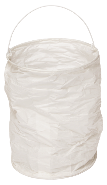 SUNNYSUE - Papierlampions "Zylindrisch - Weiss", 6er Set, 13x20cm