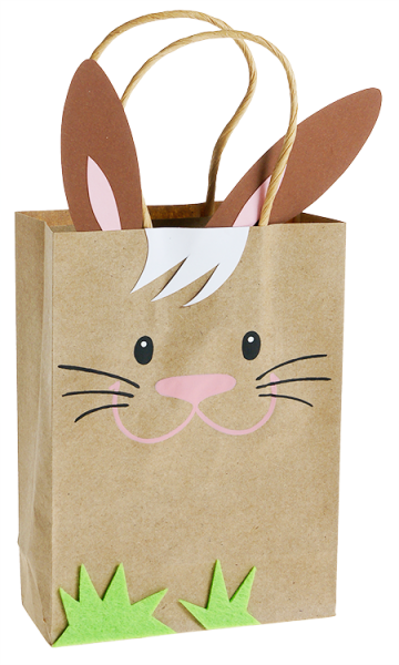 Papiertüte weiß groß, 20 Stück