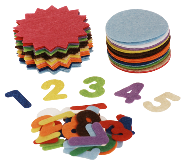 DIY-Filz-Set "Adventskalender", 72tlg