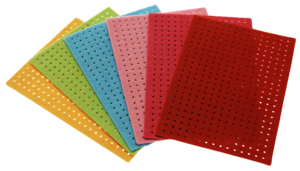 SUNNYSUE - Stickplatten "Filz", 6er Set