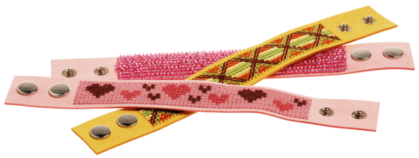 SUNNYSUE - Kunstleder-Armbänder "Individuell", 4er Set