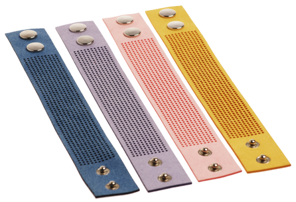 Kunstleder-Armbänder "Individuell", 4er Set