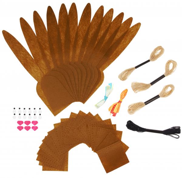 DIY-Filzkörbchen "Langohr", 6er Set