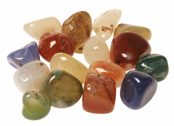 Semi-Precious Stones "Colourful 2-3 cm", 1kg