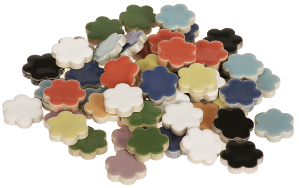 Mosaiksteine "Blumen", 100g