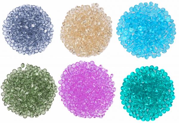 Glitzerarmbändchen Bastelset, 6er Set