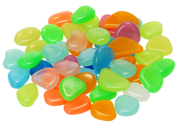 SUNNYSUE - Leuchtsteine "Glow in the Dark" 50tlg. oder 100tlg.