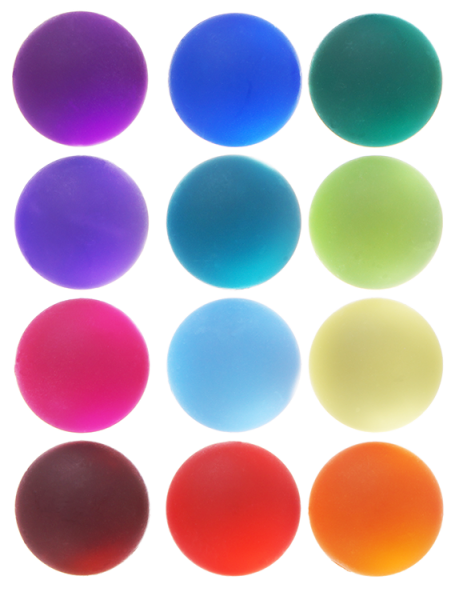 Decorative gemstones, Ø 2,5 cm, 120 pcs.