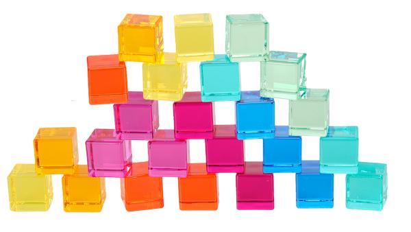 SUNNYSUE - Acrylwürfel Regenbogencryl