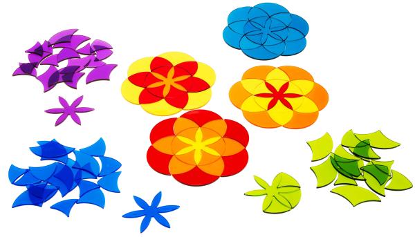 Acryl Blumen Mandala