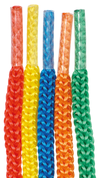 Fädelschnüre "Farbig 100 cm", 10tlg.